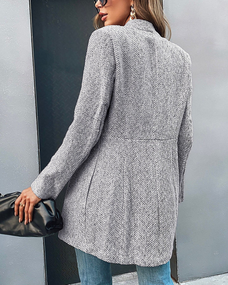GR - Casual long-sleeved blazer