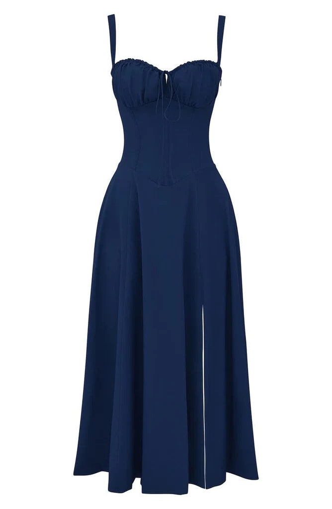 GR - Geblümtes Bustierkleid mit Taillenformung