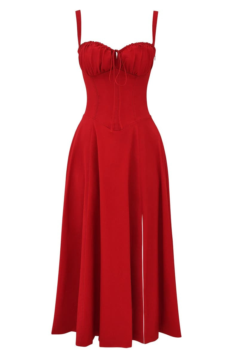 GR - Geblümtes Bustierkleid mit Taillenformung