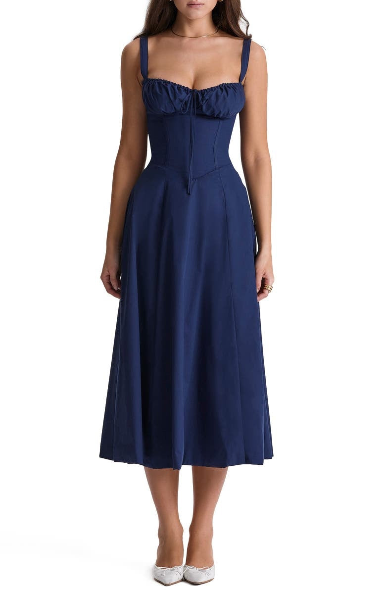 Waist dress bustier design 
