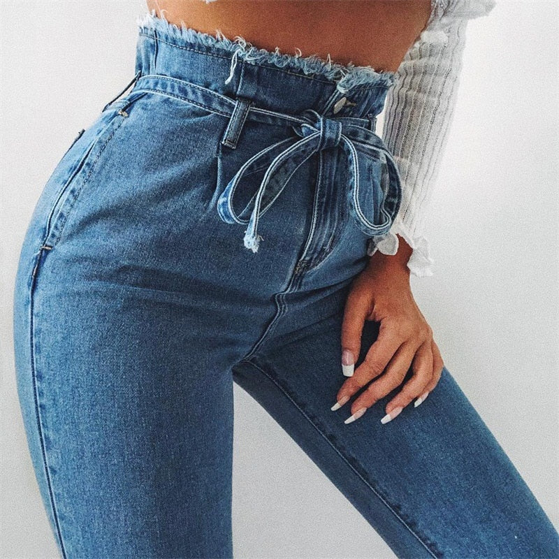 GR High-Waist Jeans | Figurbetonte Stretch-Jeans in Schwarz