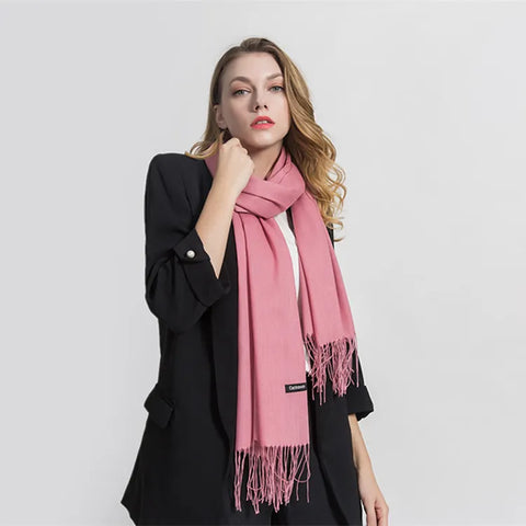 GR | Comfortable long cashmere scarf
