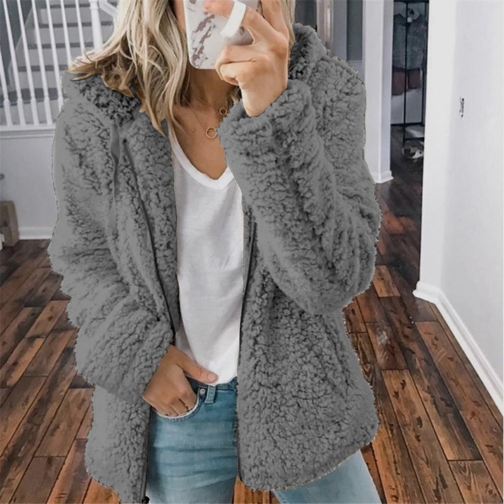 GR | Weiche Kapuzenjacke für Frauen