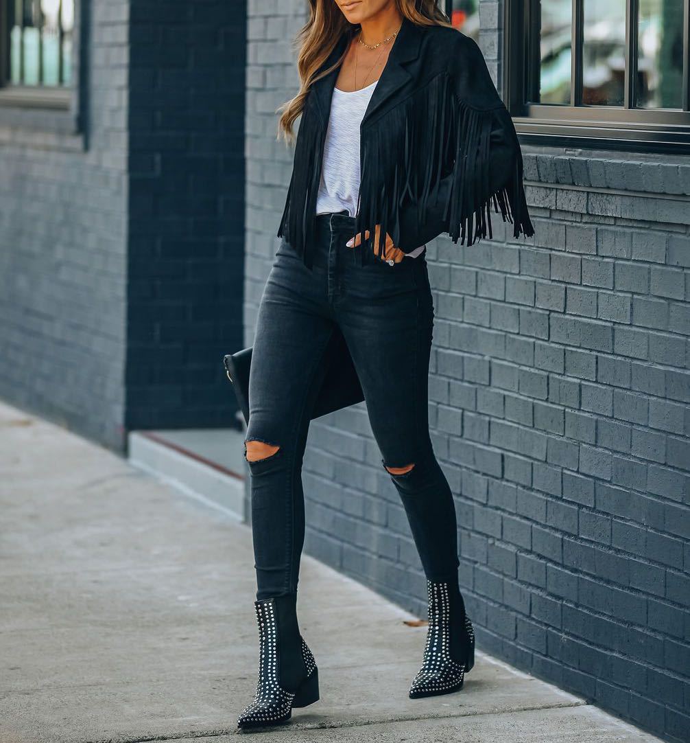 GR | Women's Fringe Jacket