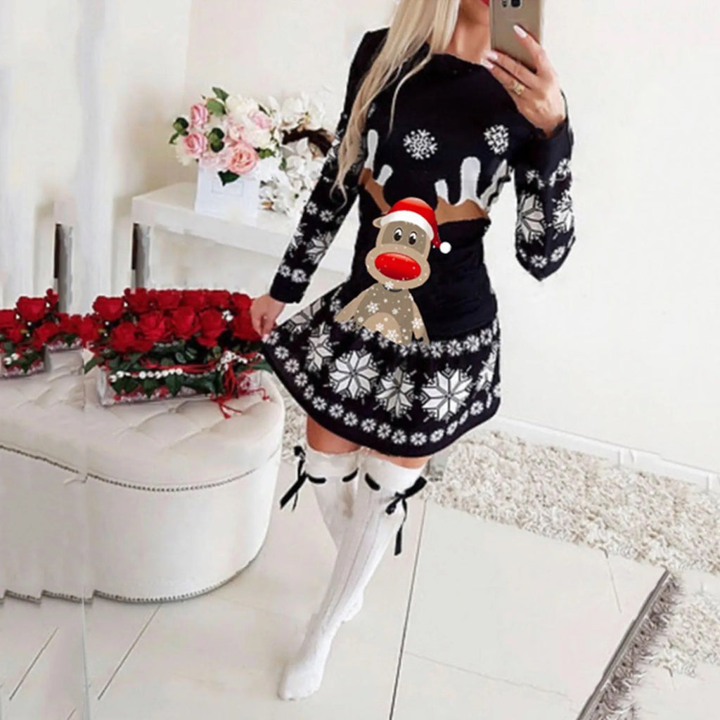 GR - Ugly Christmas jumper - Casual jumper with rainbow print 
