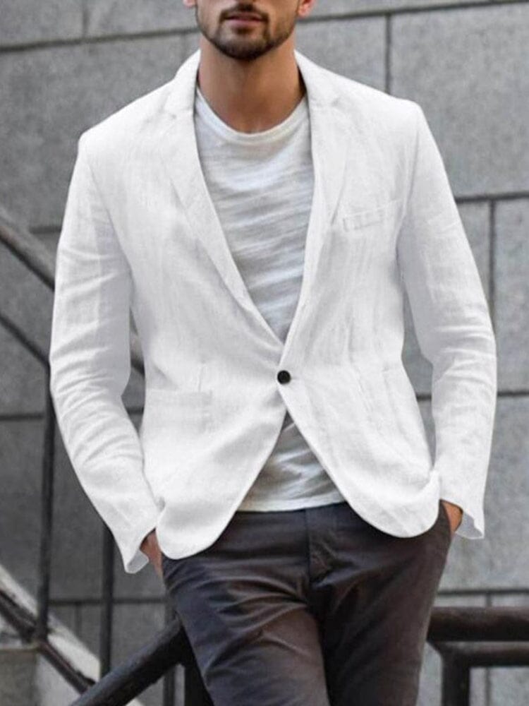 GR | Casual blazer made of soft cotton