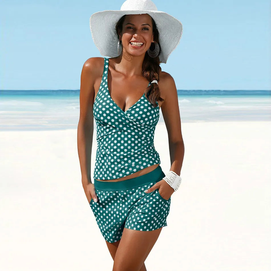 GR | Polka dot swimwear set