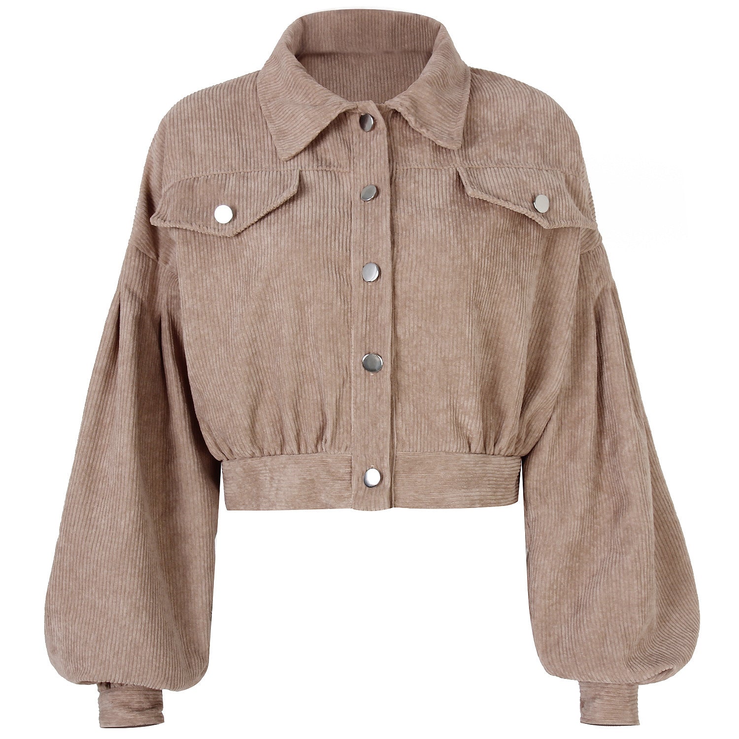GR | Corduroy Crop Jacket for Women Autumn Fashion 2023
