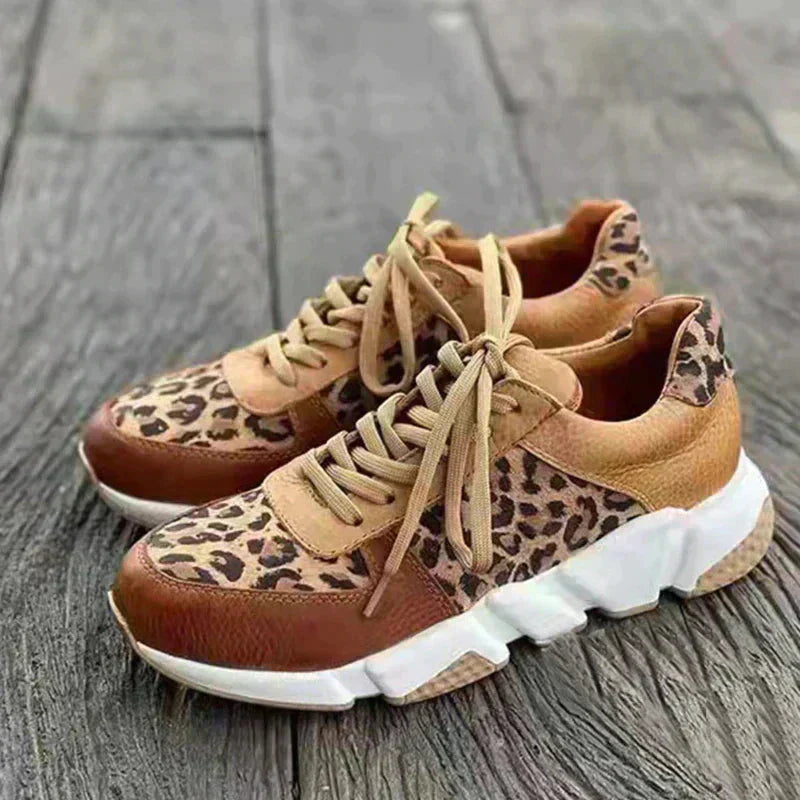 GR | Comfortable leopard print sneakers