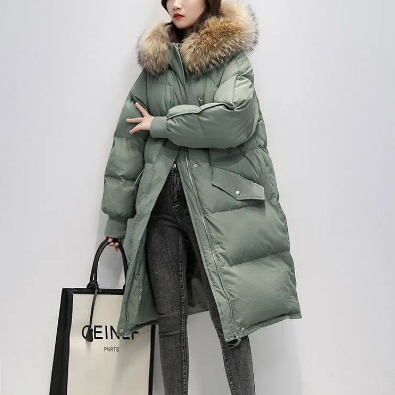 GR | Women's winter jacket with fur