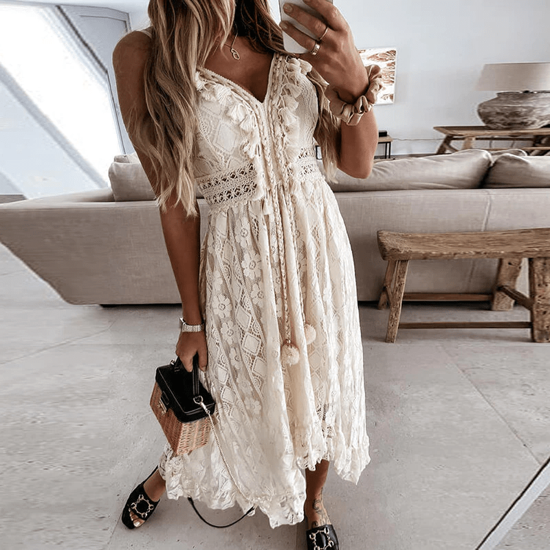 GR | Dress - Jasmine lace dress for a refined look