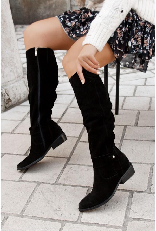 GR | Warm suede boots - Cozy winter shoes