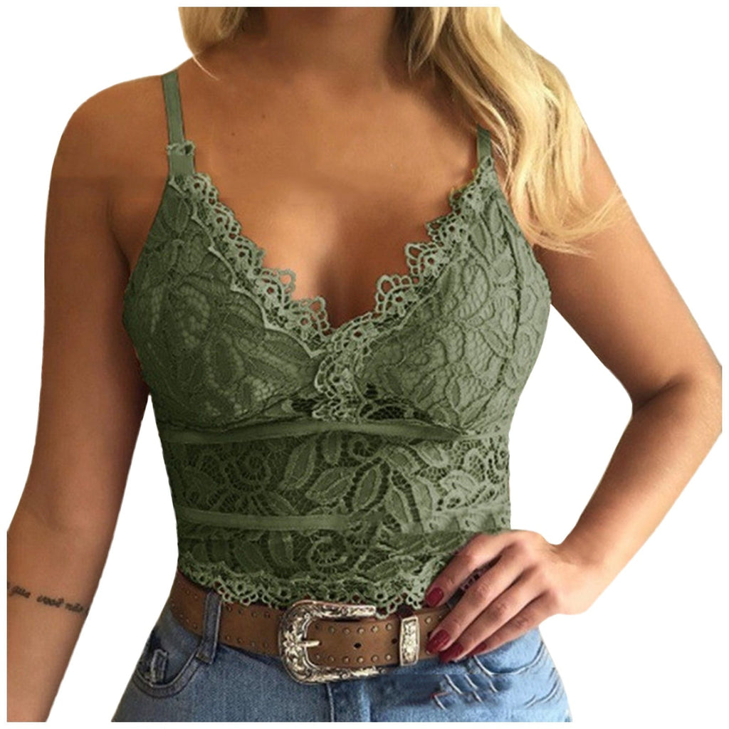 GR | Seductive Lace Bralette Crop Top