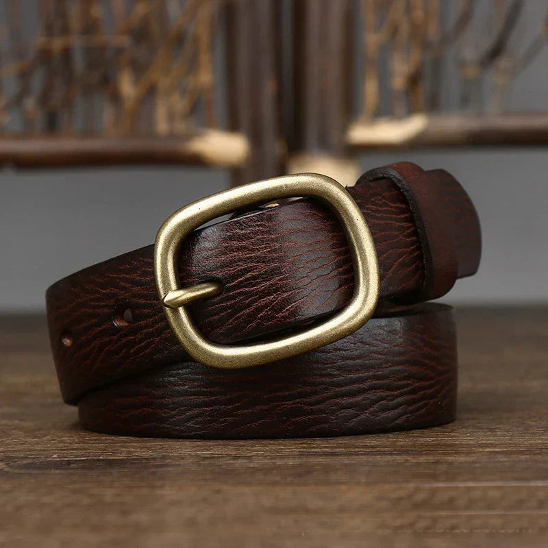 GR | Women's leather belt with a stylish look