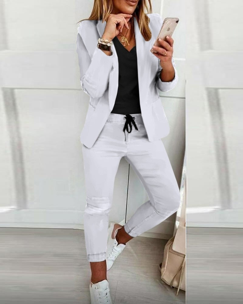 GR - Blazer and trousers as a set
