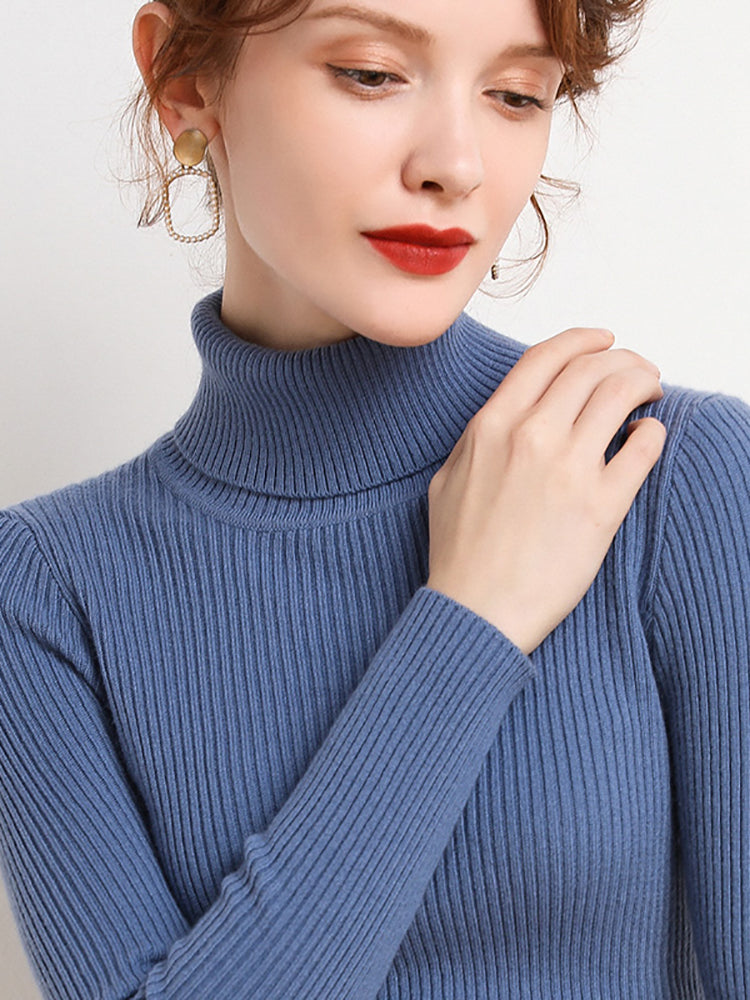 GR | Warmer Winter Rollkragenpullover für Damen