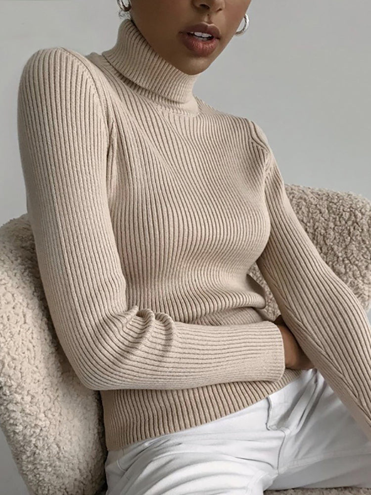 GR | Warmer Winter Rollkragenpullover für Damen