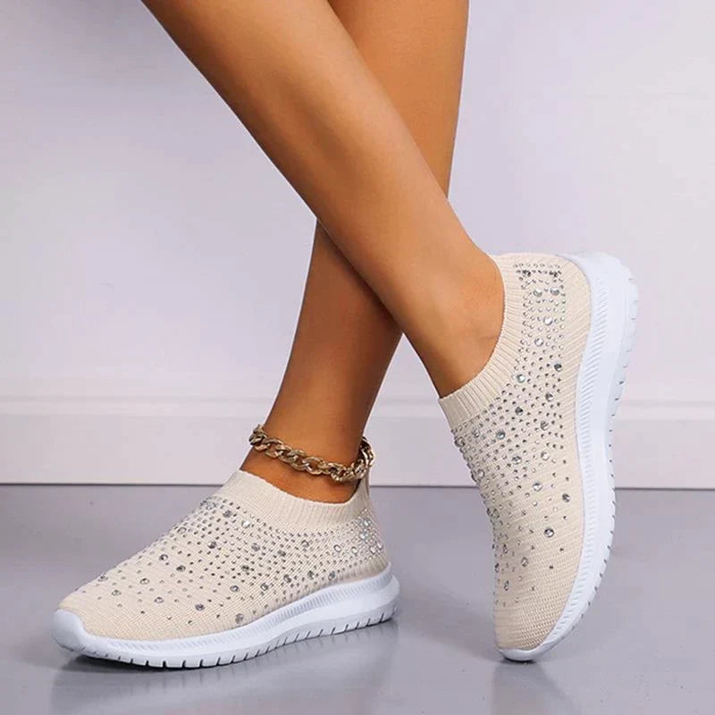 GR | Women's Sneakers Without Reinforcements and Cushioned Sole