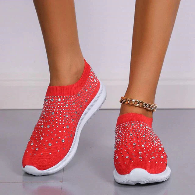 GR | Women's Sneakers Without Reinforcements and Cushioned Sole