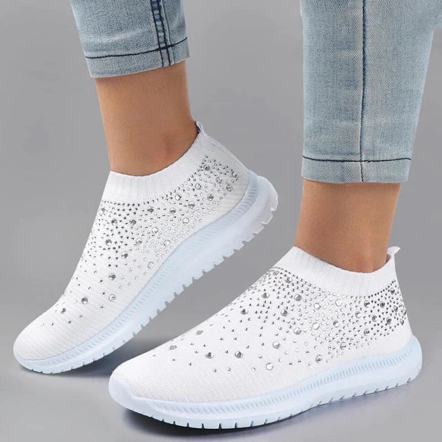 GR | Women's Sneakers Without Reinforcements and Cushioned Sole