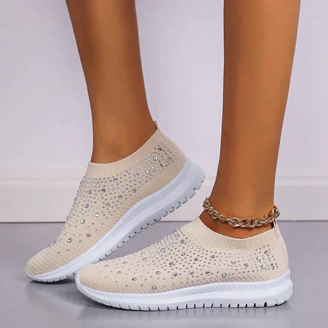 GR | Women's Sneakers Without Reinforcements and Cushioned Sole