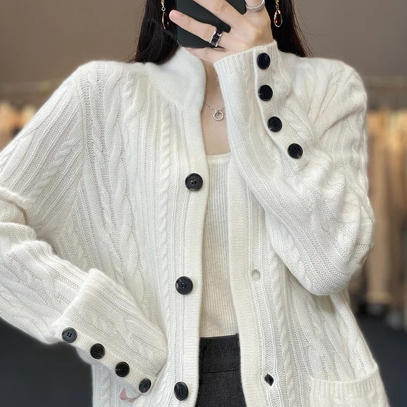GR | Witte Strickpullover für Damen - Stilvoller und Bequemer Pullover