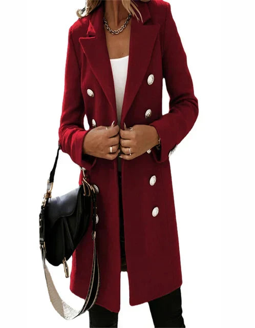 elegant and warm coat for women 