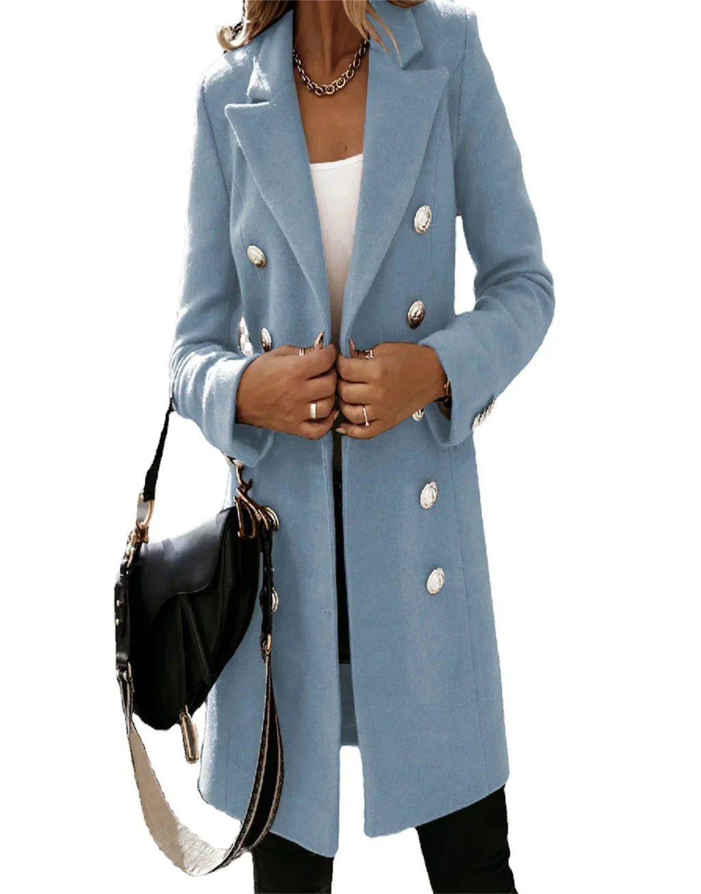 elegant and warm coat for women 