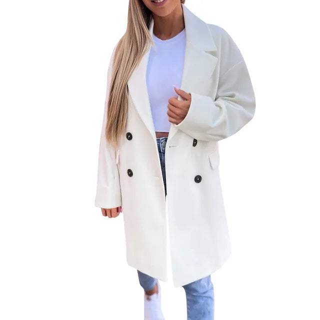 GR - Stylish mid-length trench coat