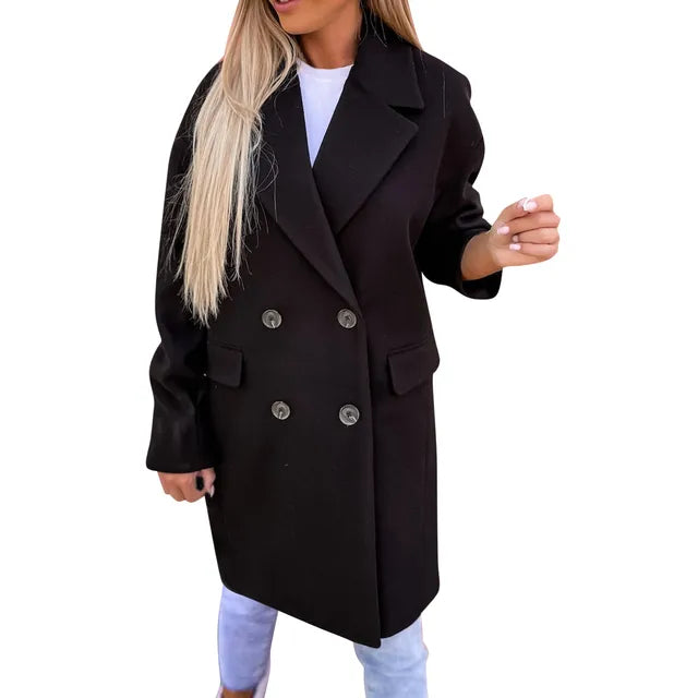GR - Stylish mid-length trench coat