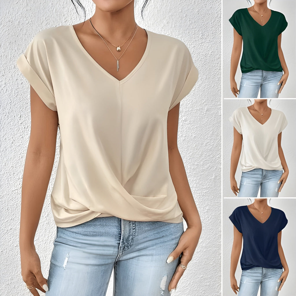 GR | Casual V-neck T-shirt