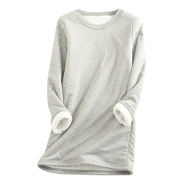 GR | Casual Autumn Long Fleece Pullover for Women