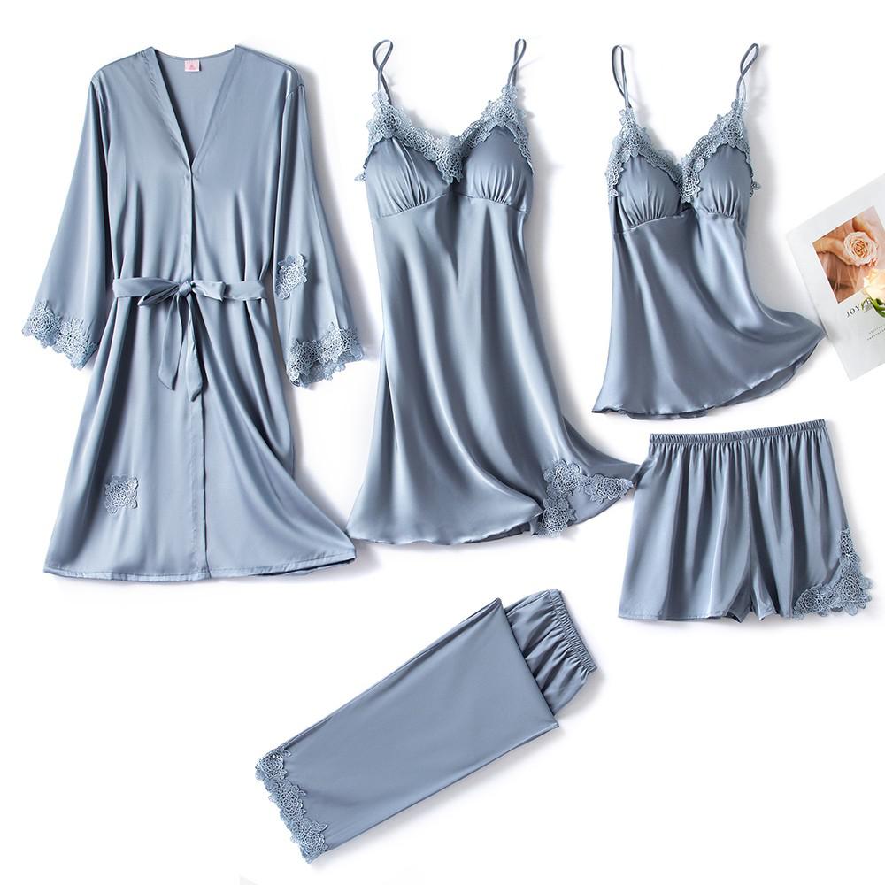 GR | Soft silk pajama set