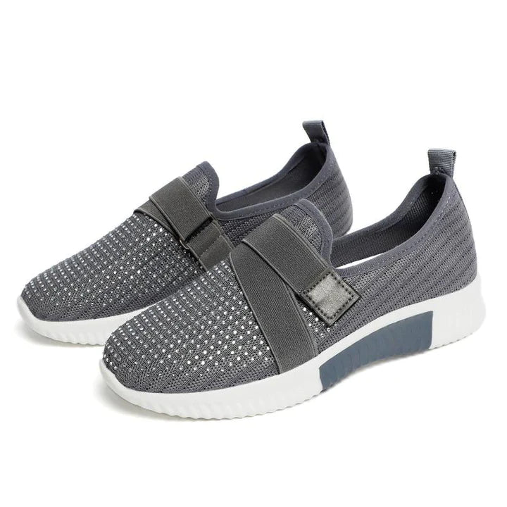 GR | Slip-on sneakers for women with Velcro closure. Improve your running posture!