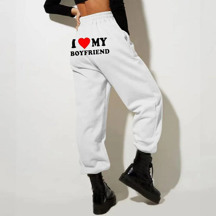 GR | Liebe Mein Freund Jogginghose - Bequeme und stilvolle Damen-Sweatpants