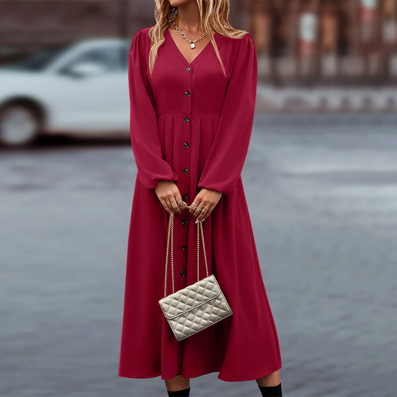 Noa™ - Elegant Autumn Dress 