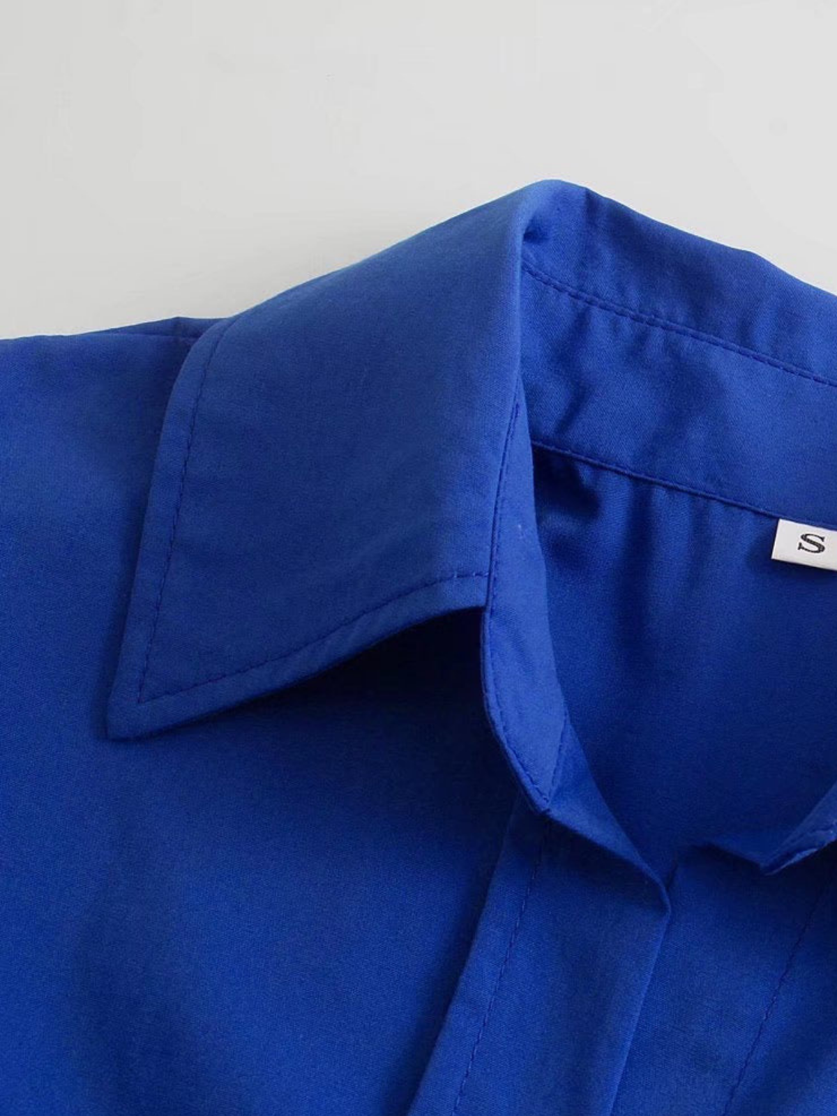 GR | Lockere Navyblaue Bluse
