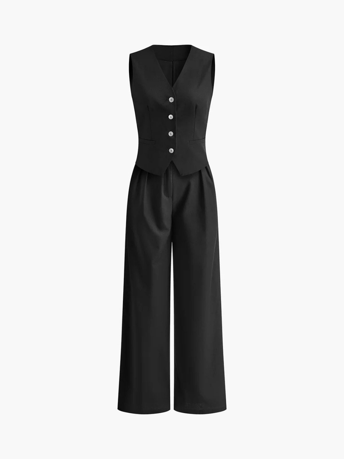 GR | Stylish cotton and linen trouser set