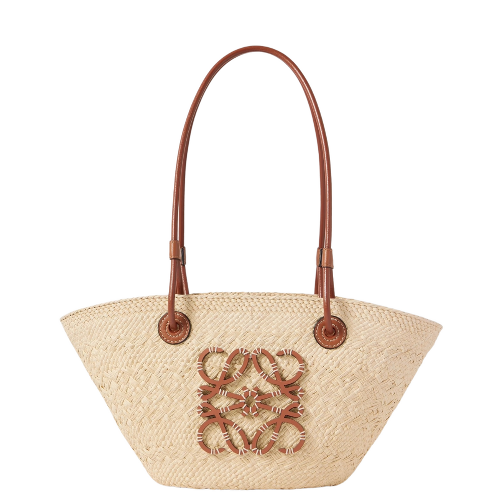 GR | Straw bag with details