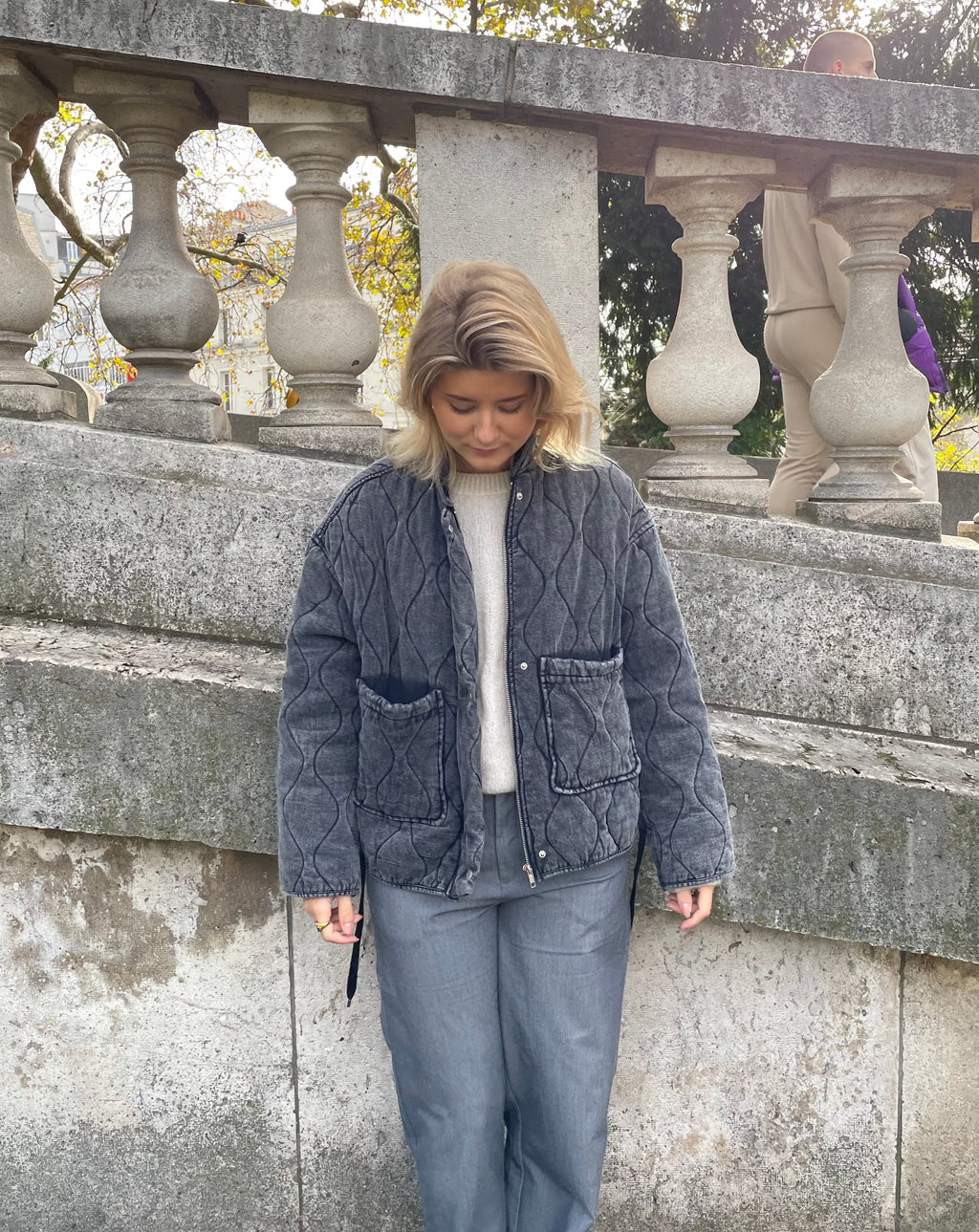 GR | Must-Have Grey Jacket with Large Pockets