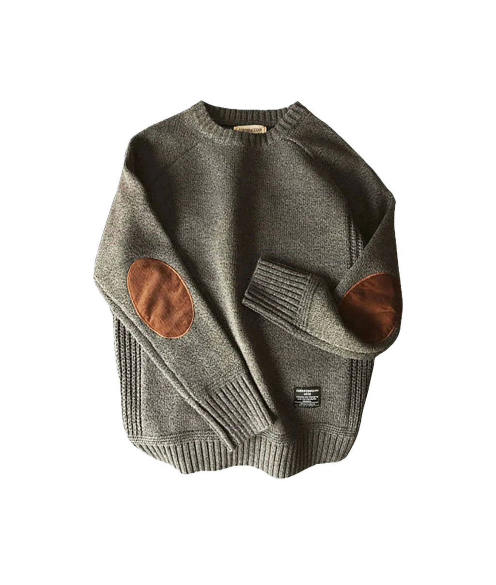 GR | Sweater with timeless elbow patch
