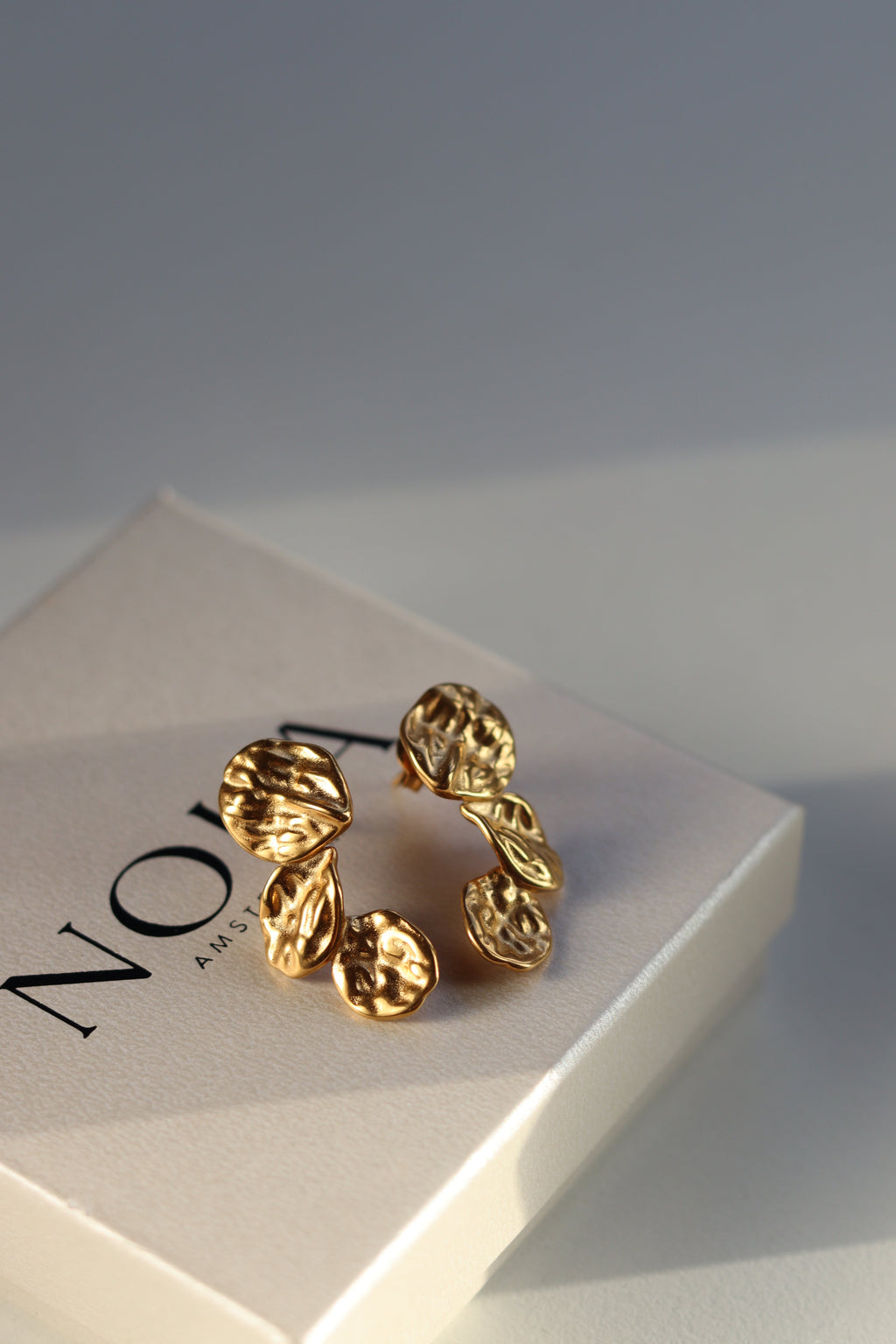 GR | Women's Three-Layer Earrings