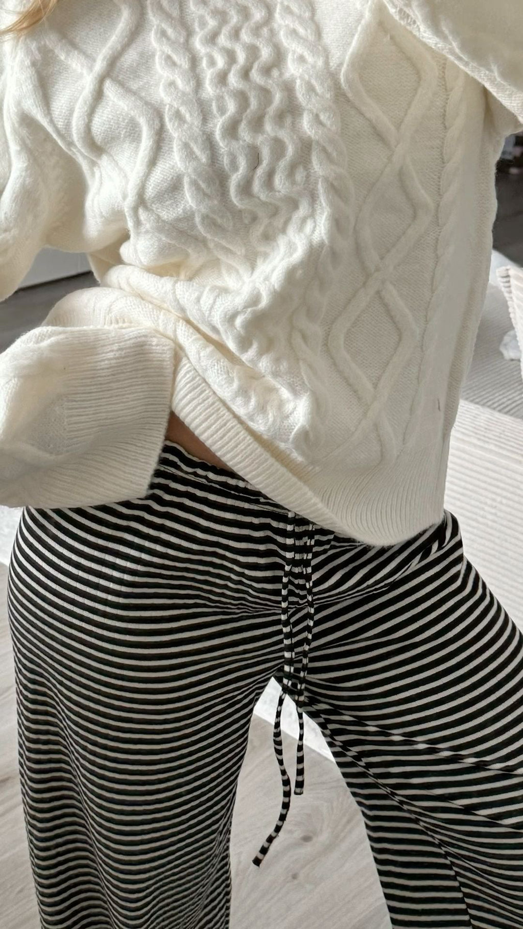 GR | Cool Striped Trousers for a Fresh Look