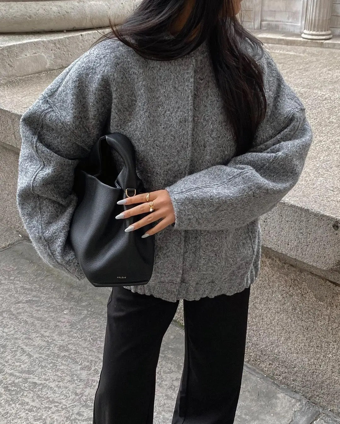 GR | Jacket with classic design for women