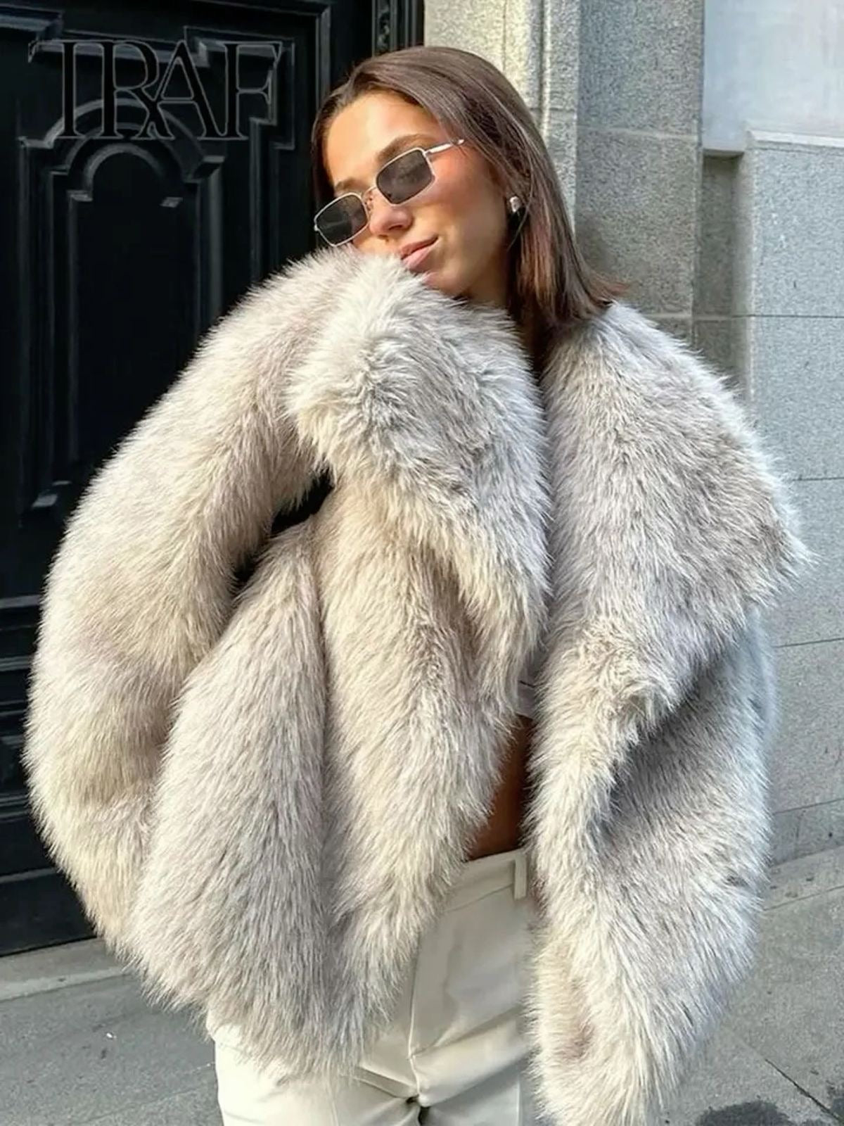 GR | Fluffy Fur Jacket for Winter