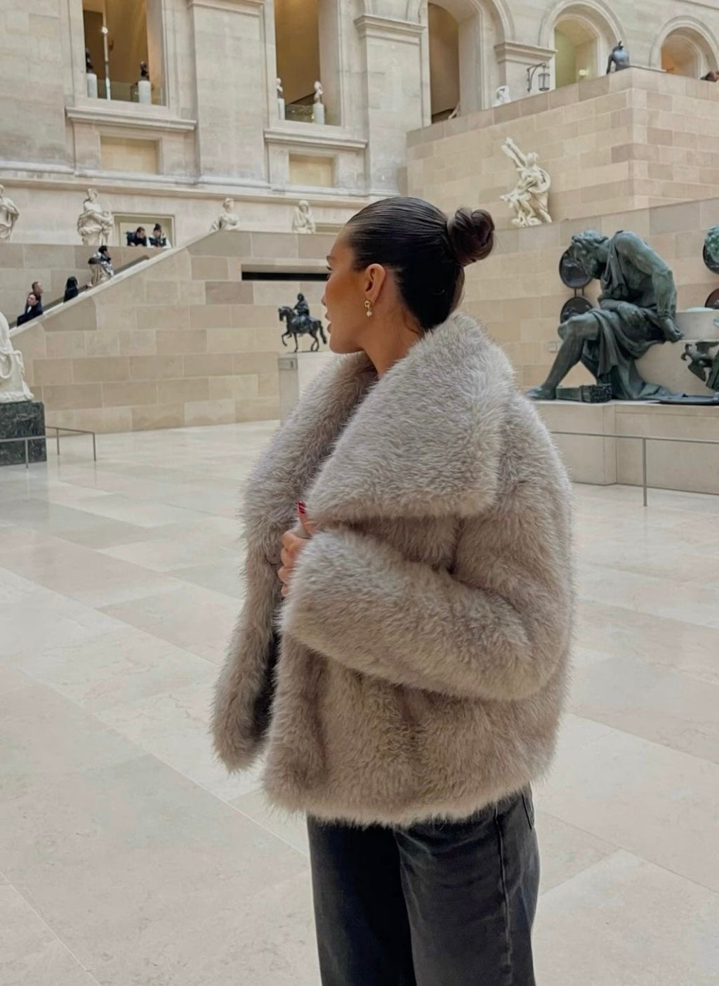 GR | Fluffy Fur Jacket for Winter