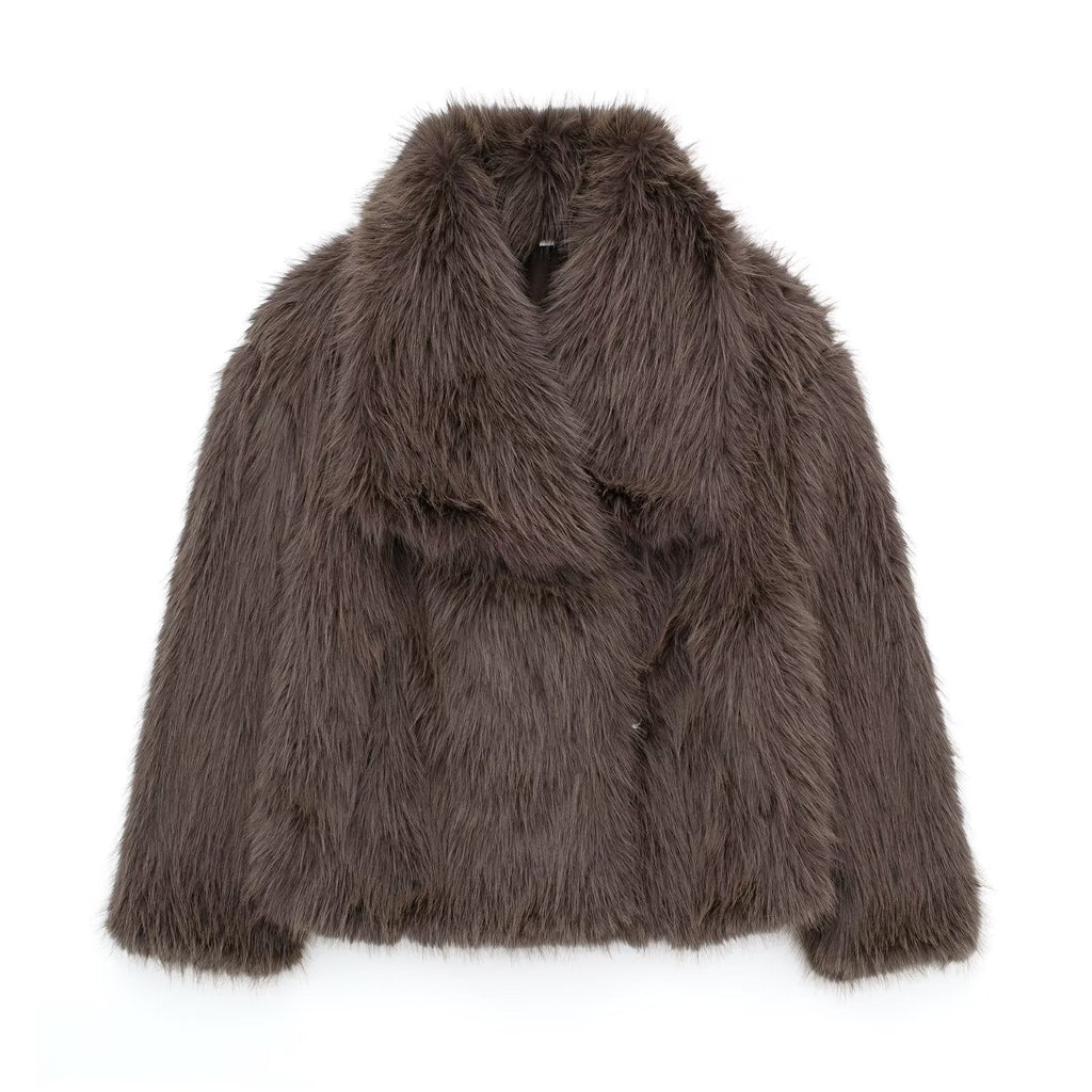 GR | Fluffy Fur Jacket for Winter
