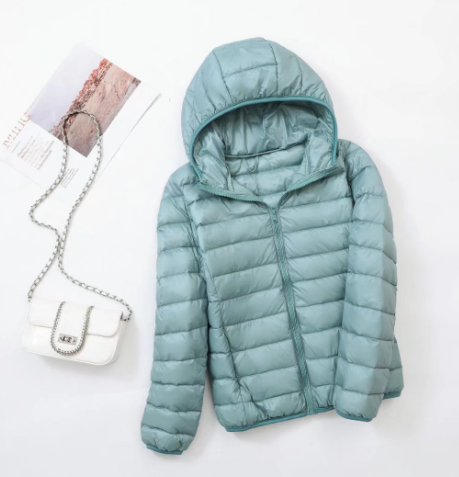 GR - Lightweight quilted jacket with hood