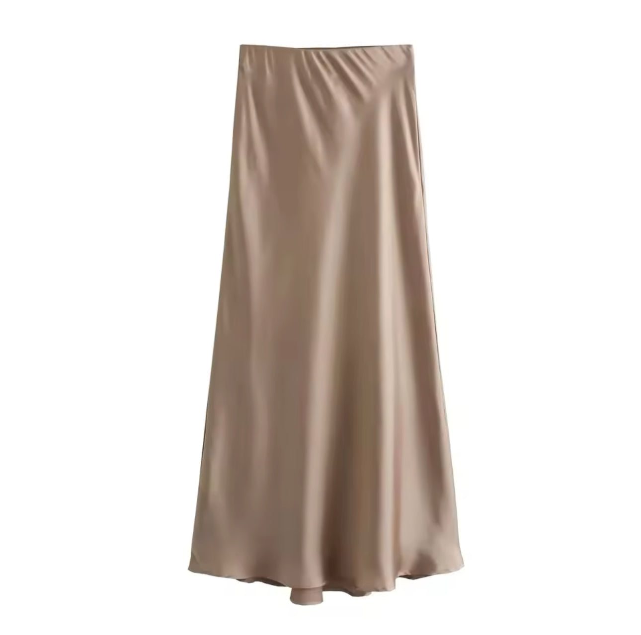 GR | Satin Maxi Skirt for Women