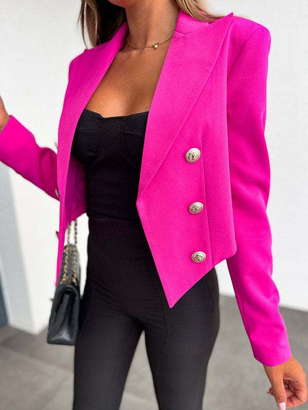 GR | Cropped Blazer for Modern Elegance and Flair for Women
